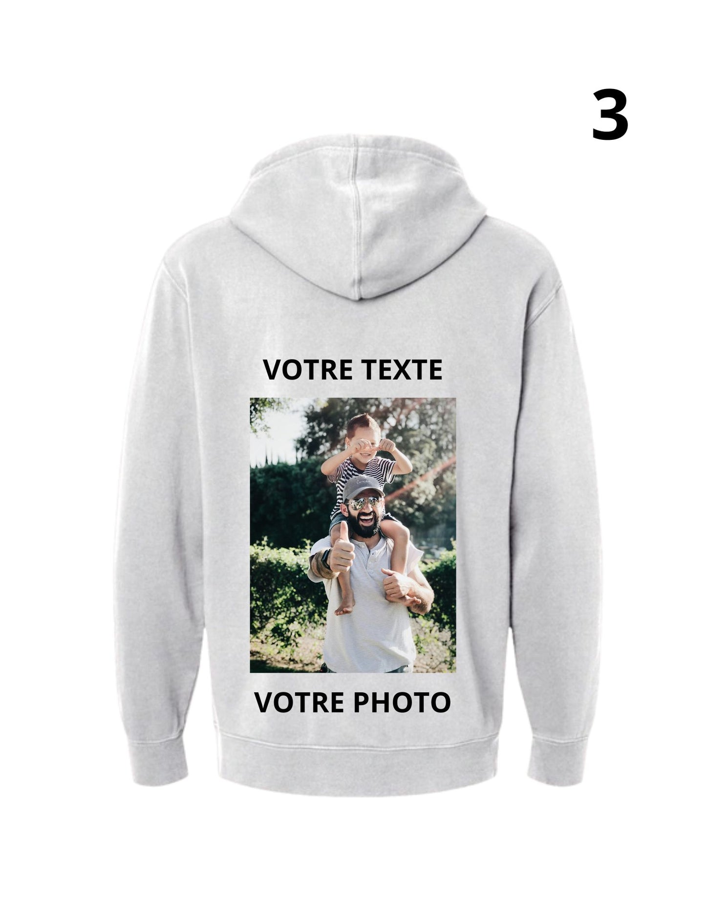 Pull Ă capuche personnalisable