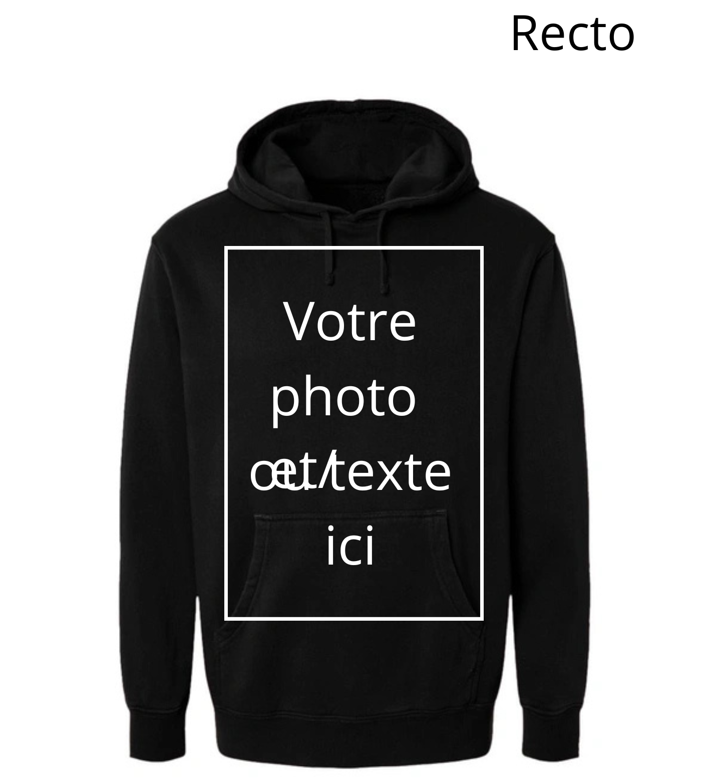 Pull à capuche personnalisable