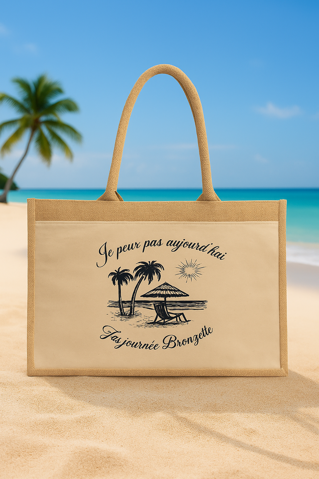 Sac en Jute Personnalisable