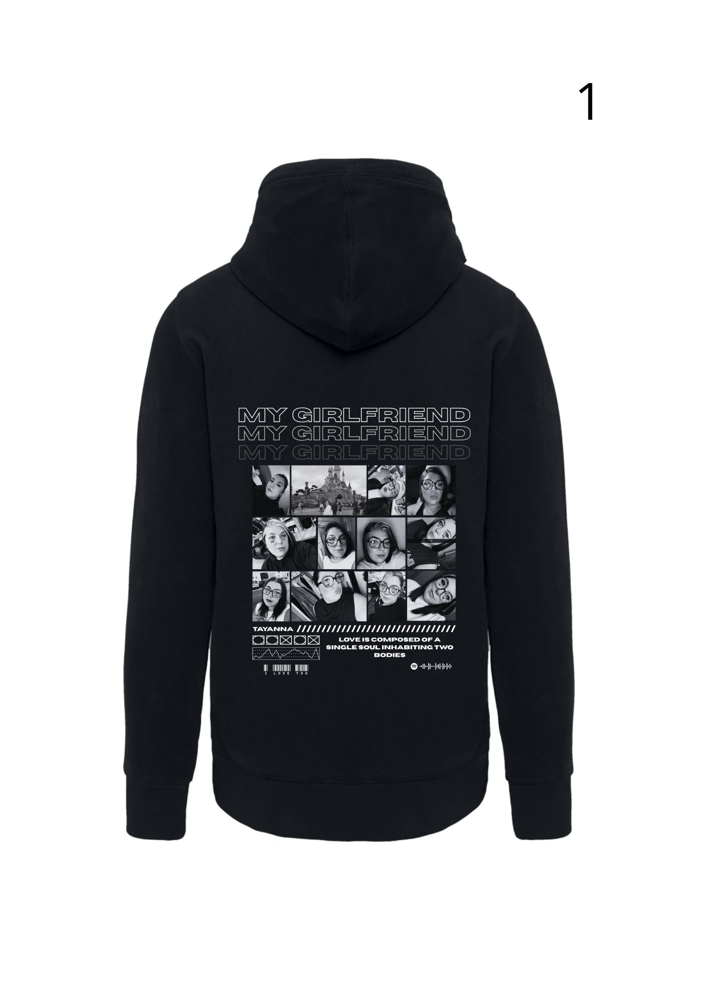Pull à capuche Saint-Valentin