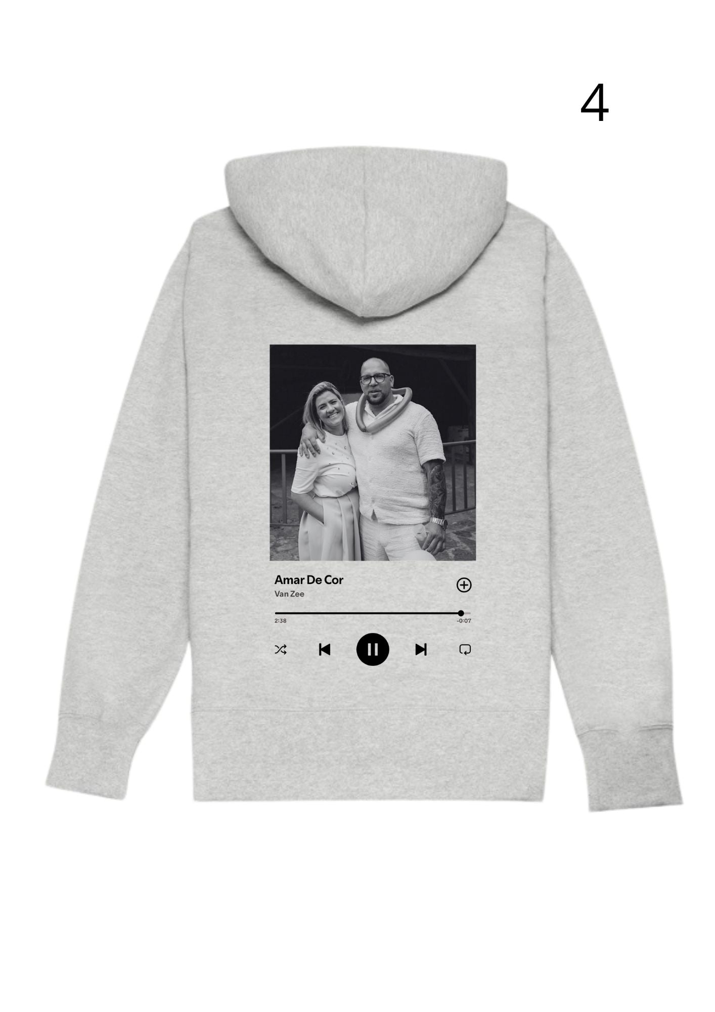 Pull à capuche Saint-Valentin