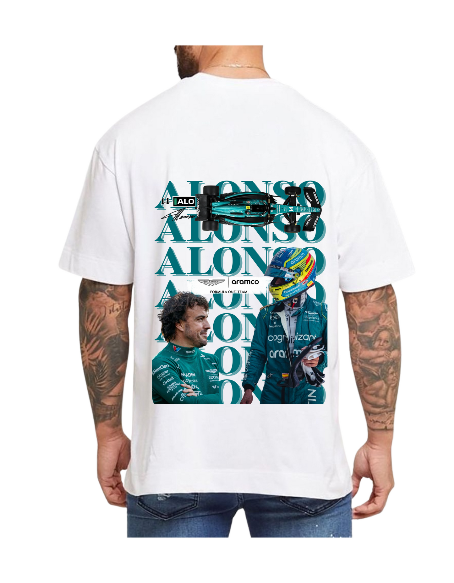 T-shirt Formule 1 Fernando Alonso 🏎️