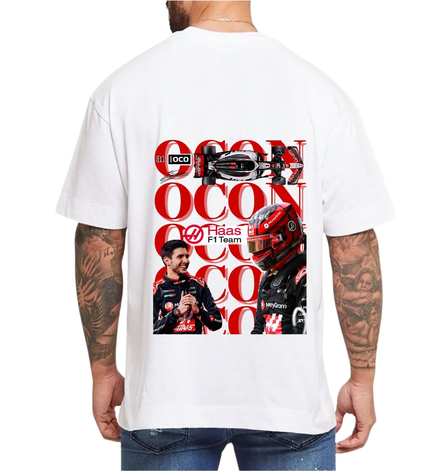 T-shirt Formule 1 Esteban Ocon 🏎️